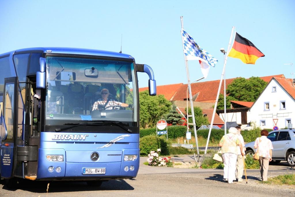 Landgasthof Frankentor Motel Wasserlosen Exterior photo